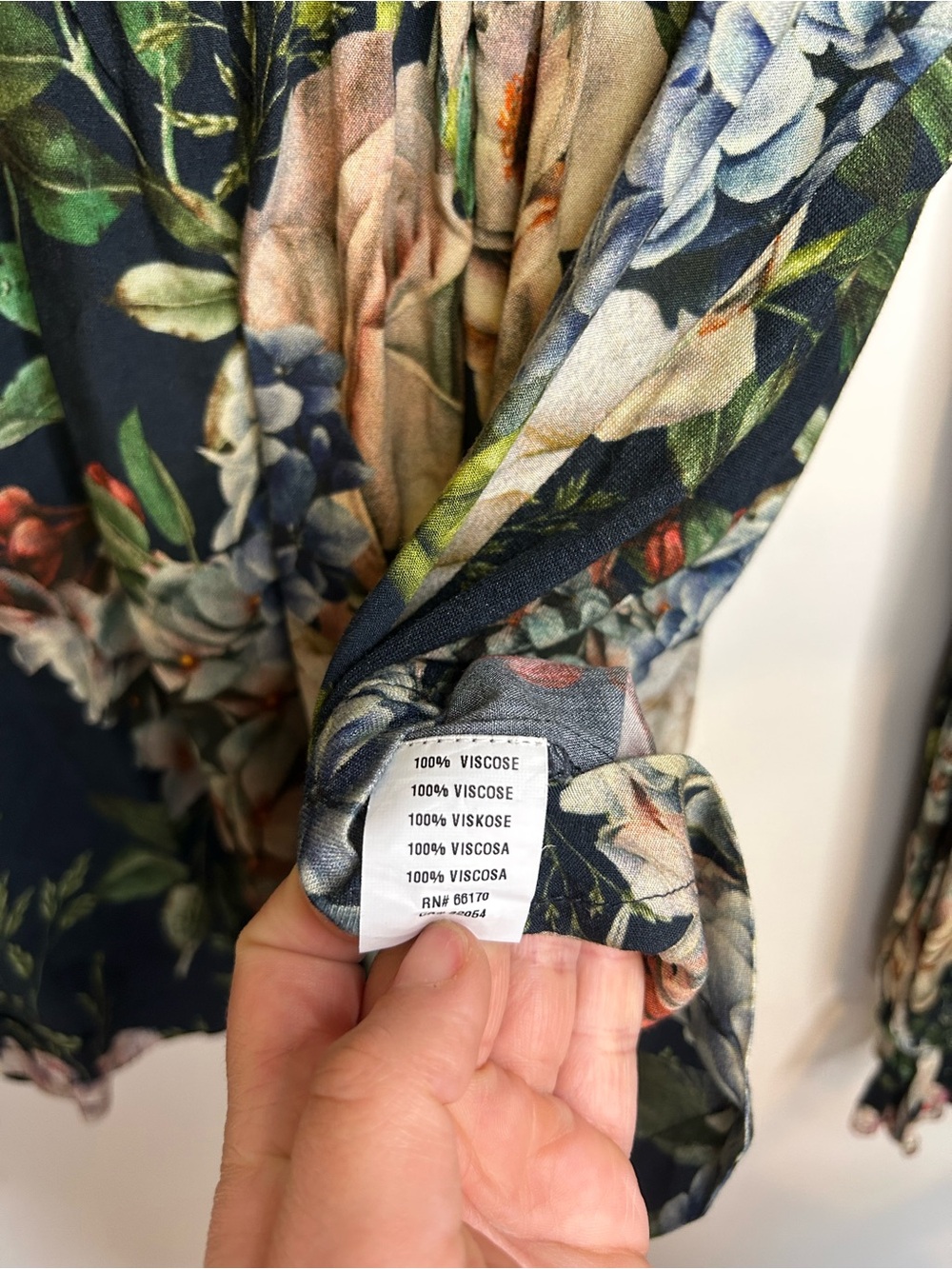 Blank London Anthropologie Stephanie Floral Embroidered Top Size Medium - Picture 7 of 7